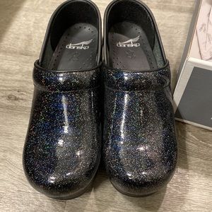 Glitzy dansko clogs professional size 37